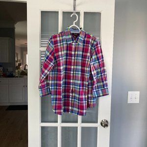 Chaps No Iron Blouse - 3/4th Sleeve